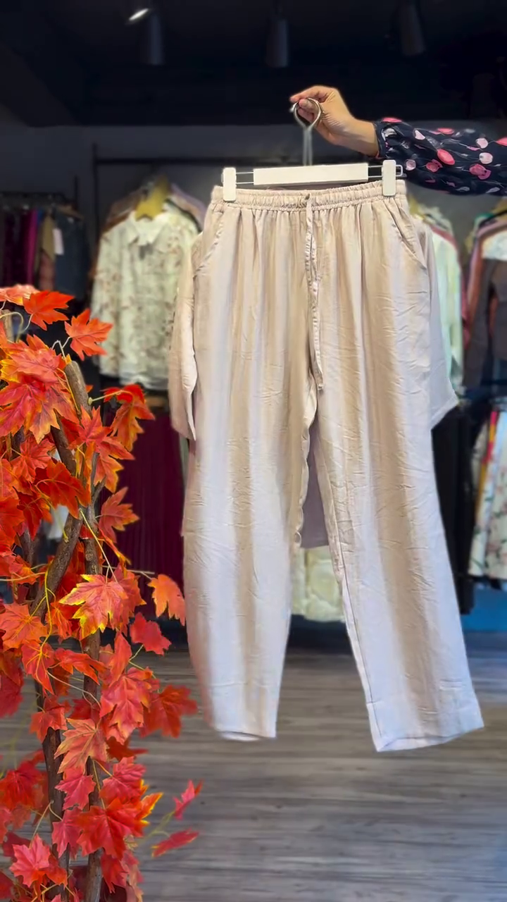 Chic Beige Linen Co-ord Set – Effortless Style Meets Comfort