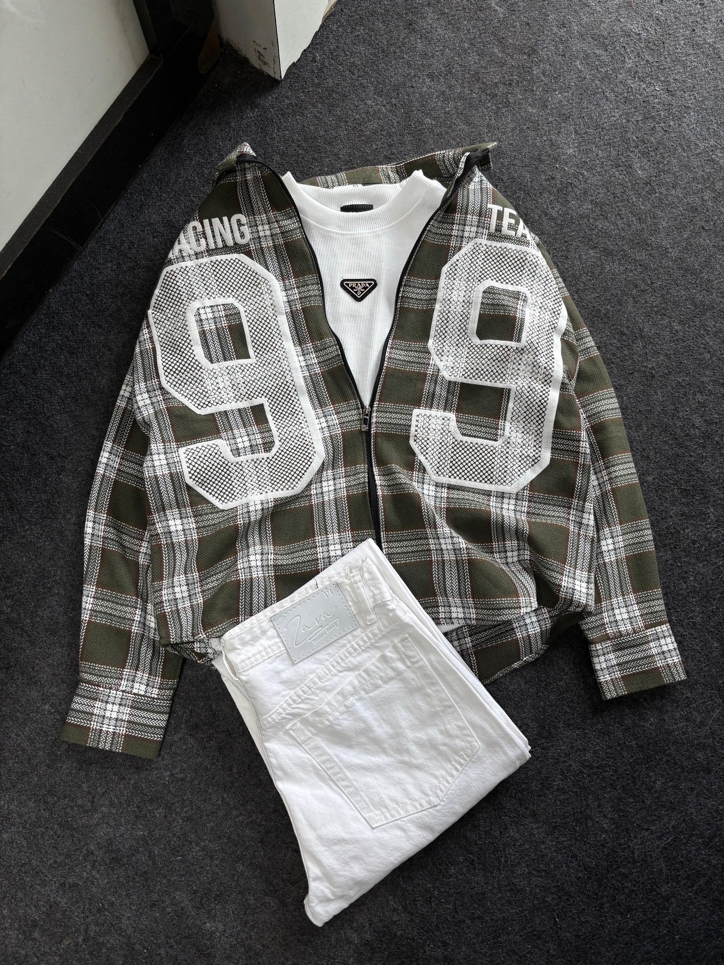 Trendy Baggy Shirt & Denim Combo – Ultimate Streetwear Style at Just ₹149